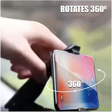 Rotatable Dashboard Mobile Holder