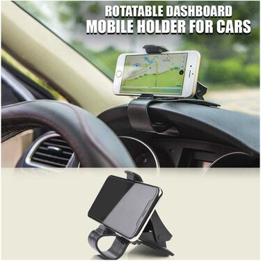 Rotatable Dashboard Mobile Holder