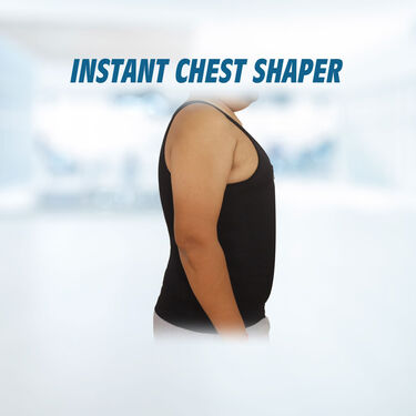 Instant Tummy And Chest Shaping Zipper Vest for Men (SV2)