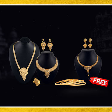 Sumangali Jewellery Collection + 1 Free Necklace Set