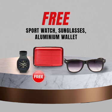 Stylish Open Leatherite Sandals - Pick Any 1 Free Sports Watch + Sunglasses + Aluminium Wallet (SW66)