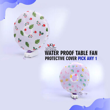 Water Proof Table Fan Cover Pick Any -1 (TFC2)