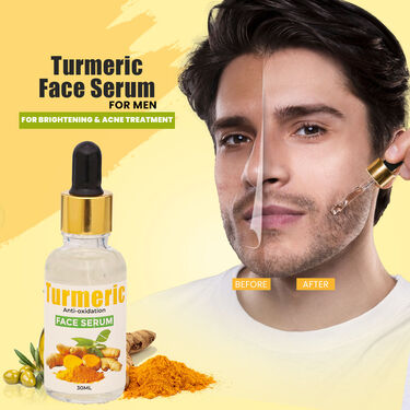 Turmeric Facial Serum For Men