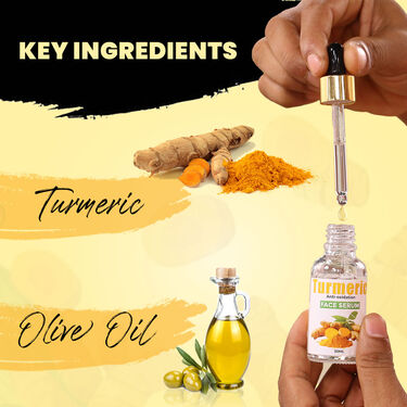 Turmeric Facial Serum For Men