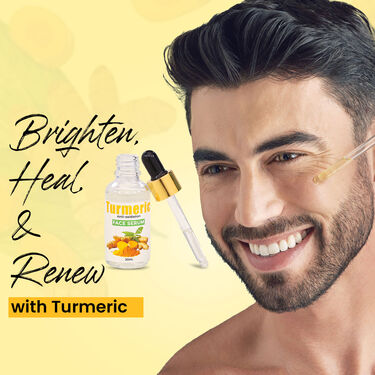 Turmeric Facial Serum For Men