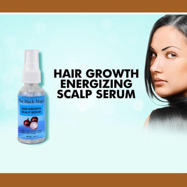 The Black Magic Hair Color Shampoo with Hair Energizing Scalp Serum