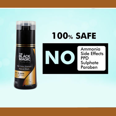 The Black Magic Hair Color Shampoo with Hair Energizing Scalp Serum