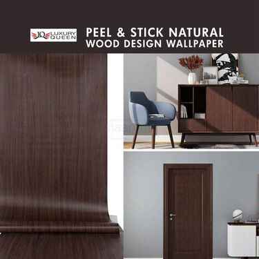 Peel And Stick Natural Wood Design Wallpaper (WW1)