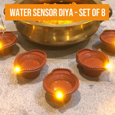 Water Sensor Magic Diya - Set of 8