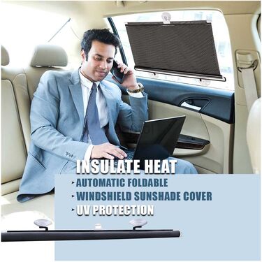 Window Sunscreen Curtain Roller For Car & Home