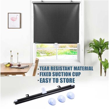 Window Sunscreen Curtain Roller For Car & Home