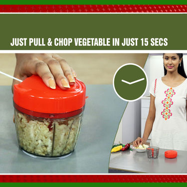 Onion & Vegetable Chopper - Buy 1 Get 1